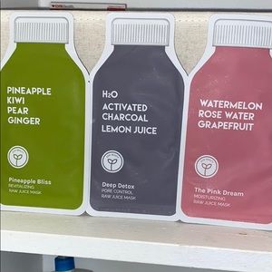 ESW Beauty Raw Juice Masks